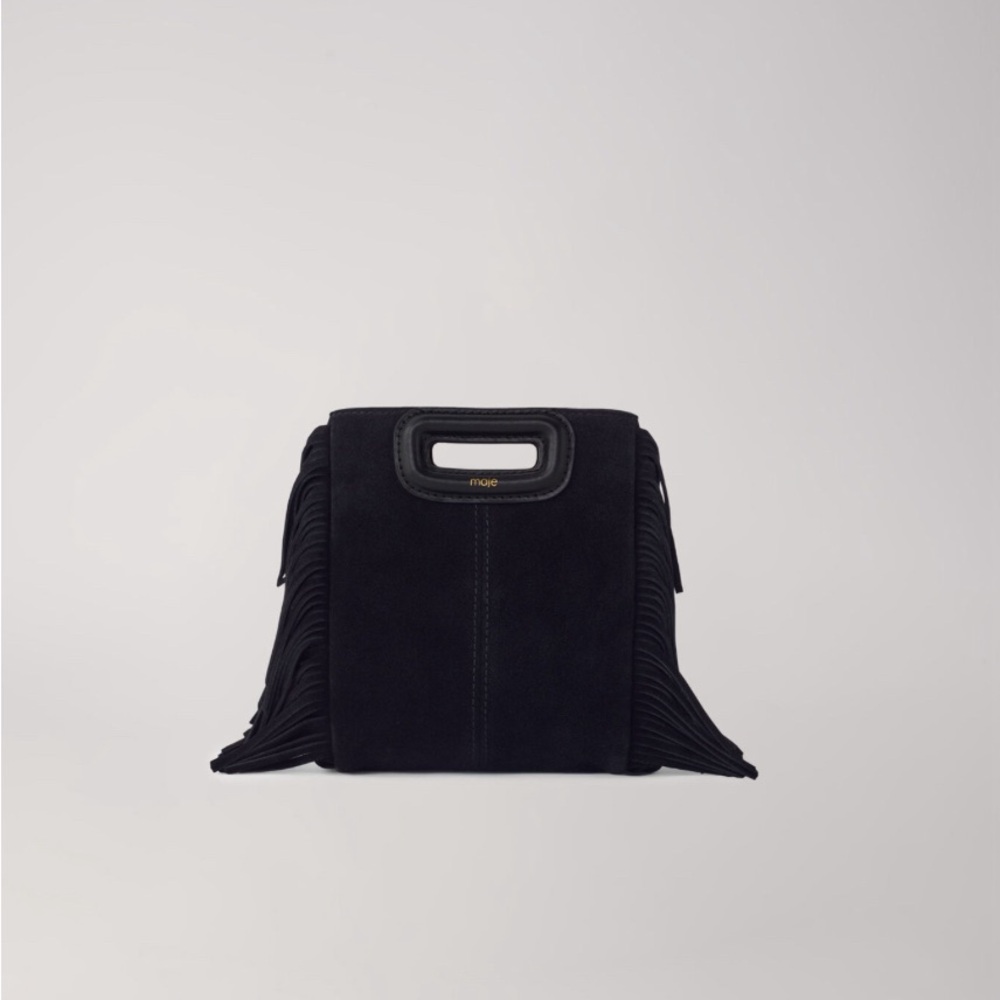 Maje leather bag small